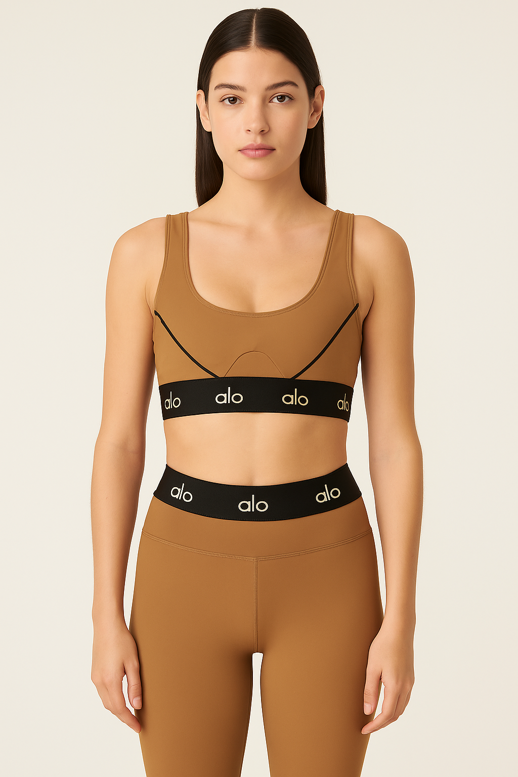 Conjunto Deportivo Camel con Banda Logo